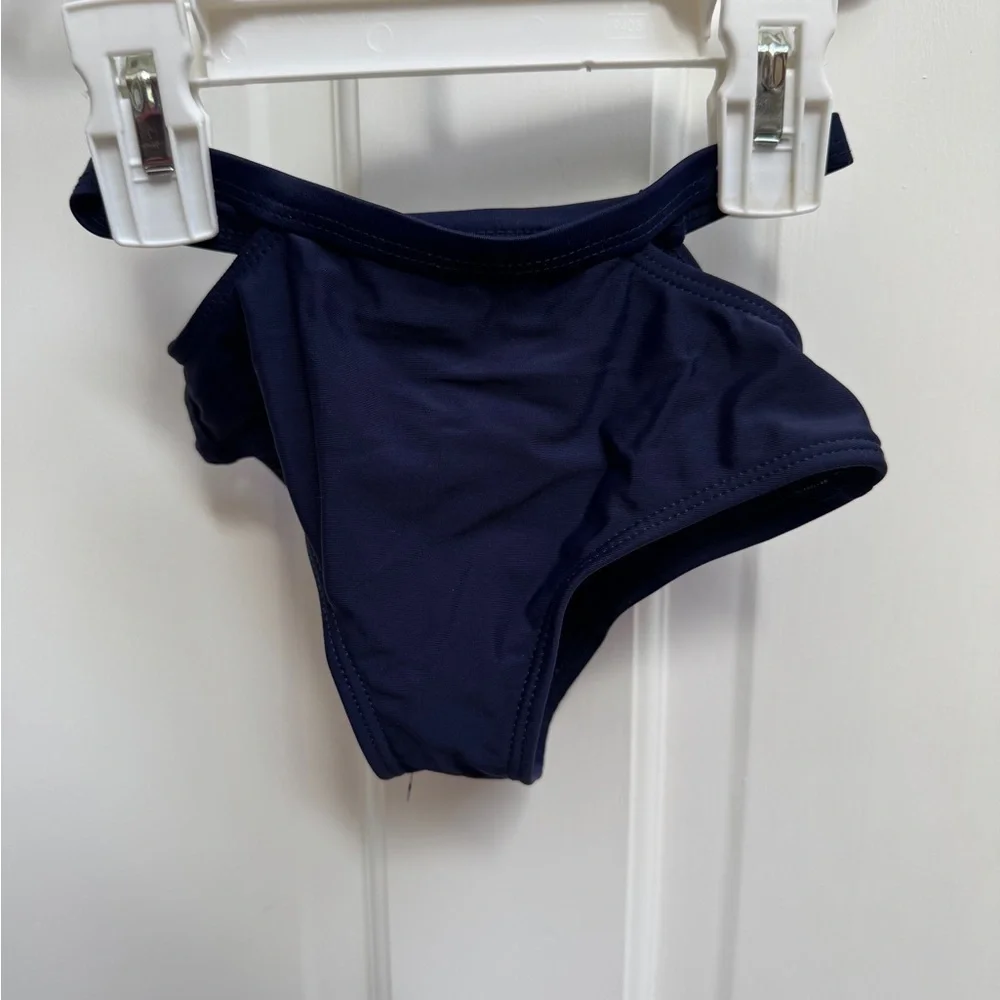 PatPat 3-4y Girls Navy Blue Bikini Bottoms Swimsuit Bathingsuit